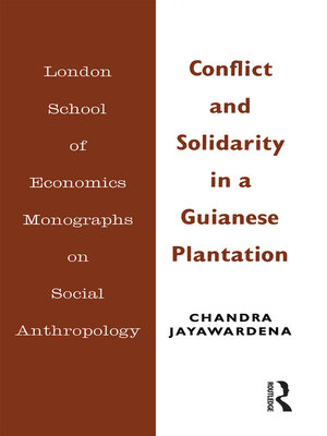 cover image of Conflict and Solidarity in a Guianese Plantation